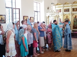 Молебен и педсовет на начало учебного года